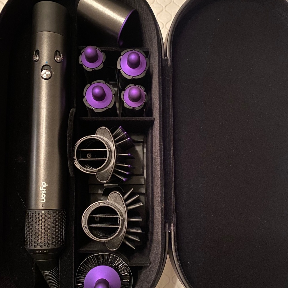 Dyson Airwrap Complete -- purple from Japan